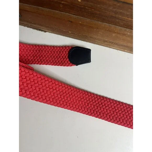 Saint James Rouge Red Size 110 Knit Belt St. James Mens  display picture 1